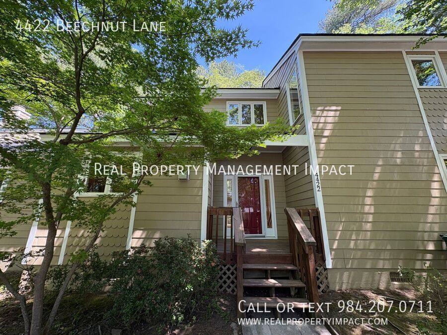 Townhouse for rent at 4422 Beechnut Lane, Durham, NC 27707