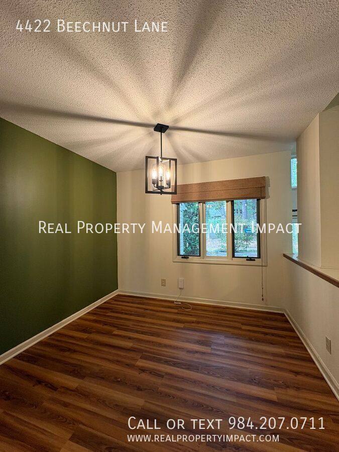 Townhouse for rent at 4422 Beechnut Lane, Durham, NC 27707