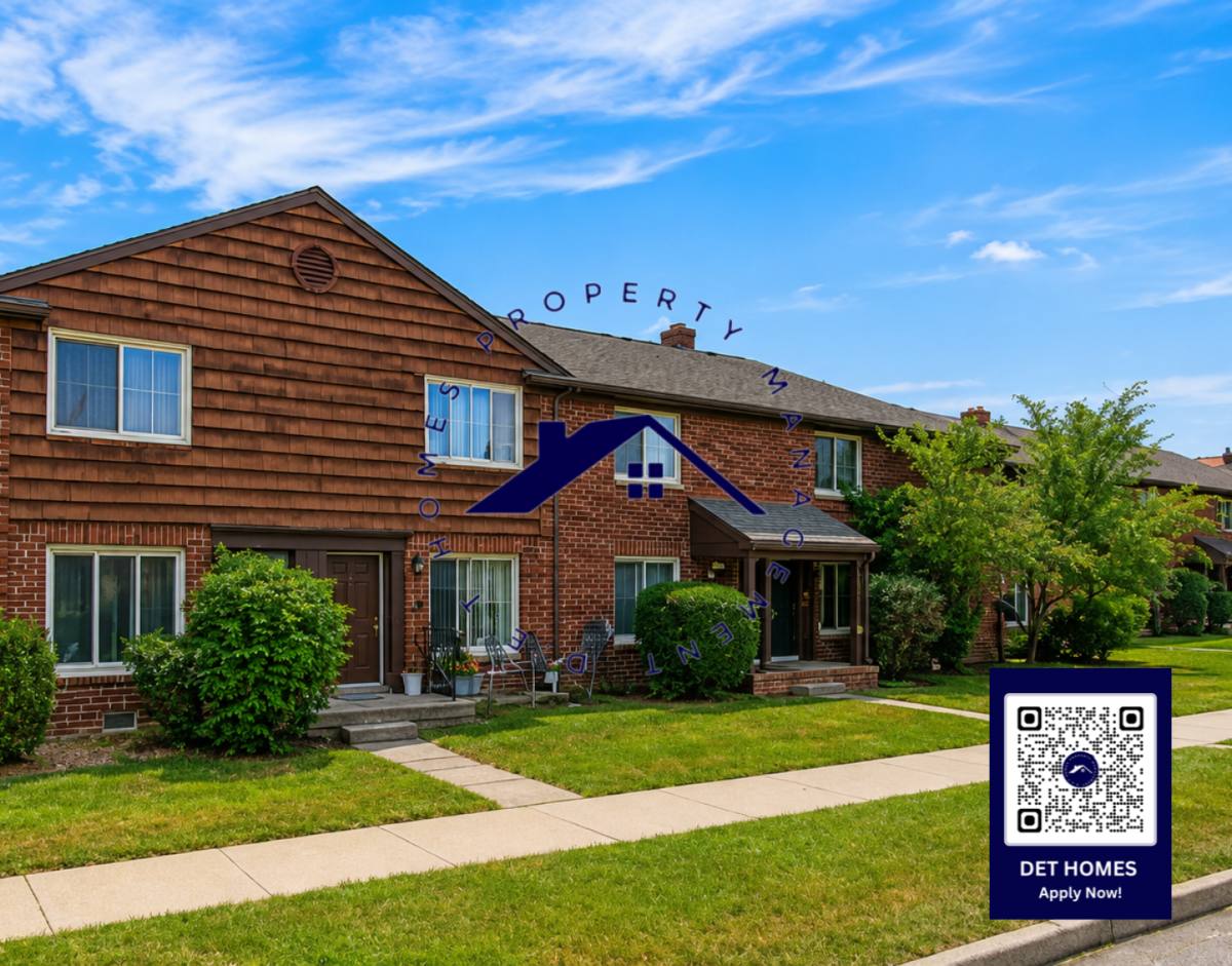 Townhouse for rent at 17550 2nd Ave, Highland Park, MI 48203