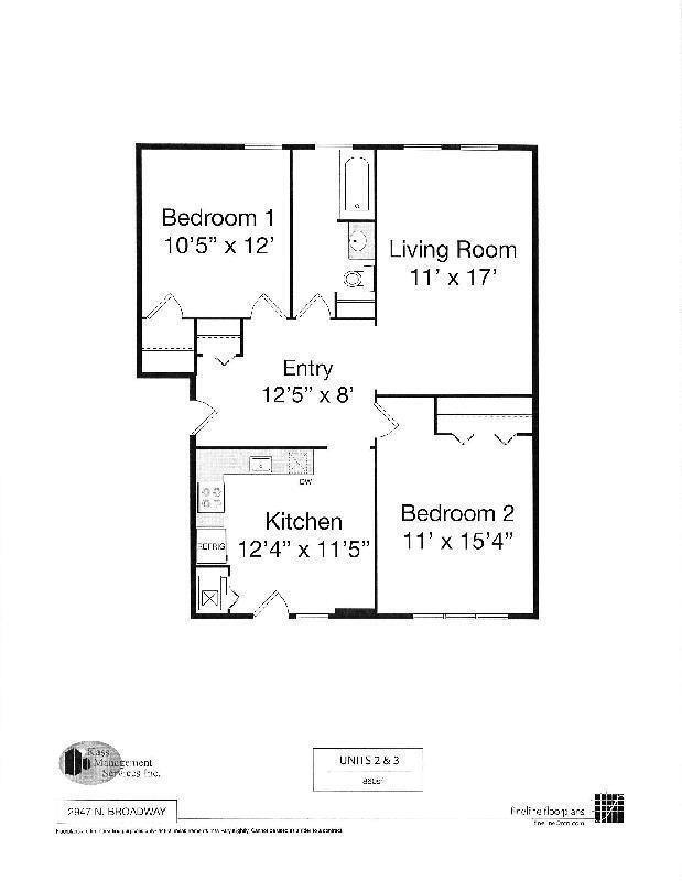 Apartment for rent at 2947 N Broadway #3, Chicago, IL 60657