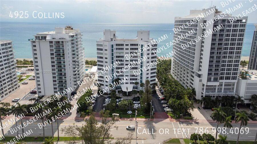 Apartment for rent at 4925 Collins, Miami Beach, FL 33140