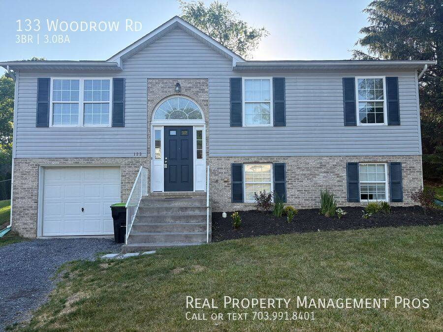House for rent at 133 Woodrow Rd, Winchester, VA 22602