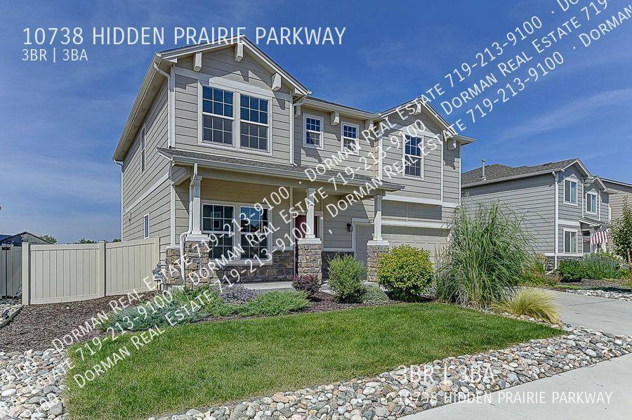 House for rent at 10738 Hidden Prairie Parkway, Fountain, CO 80817