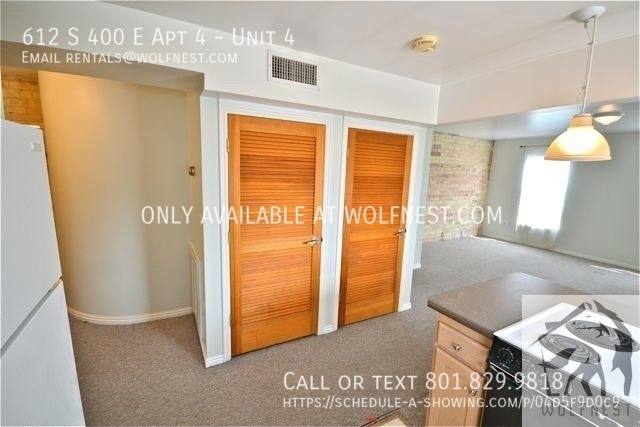 Apartment for rent at 612 S 400 E #4, Salt Lake City, UT 84111