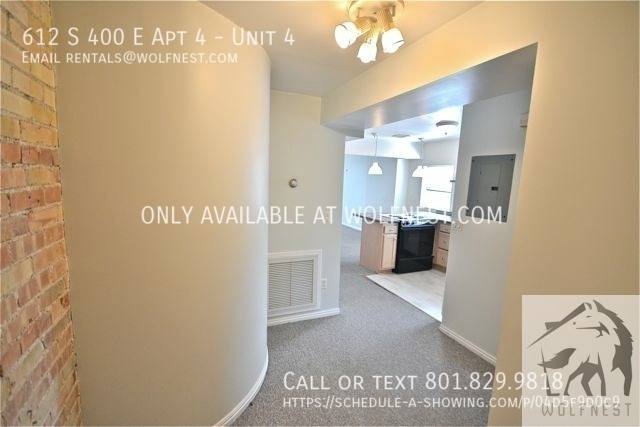 Apartment for rent at 612 S 400 E #4, Salt Lake City, UT 84111