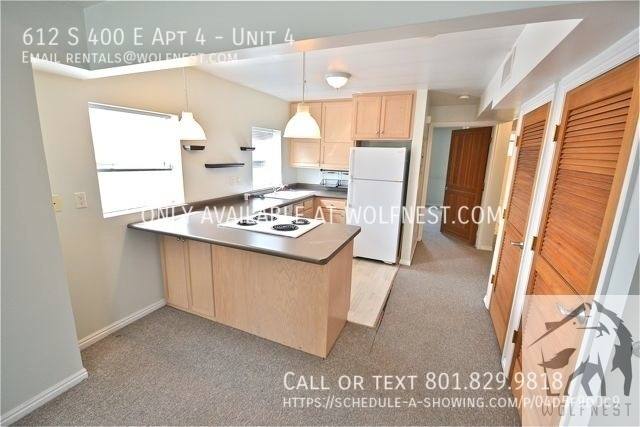 Apartment for rent at 612 S 400 E #4, Salt Lake City, UT 84111