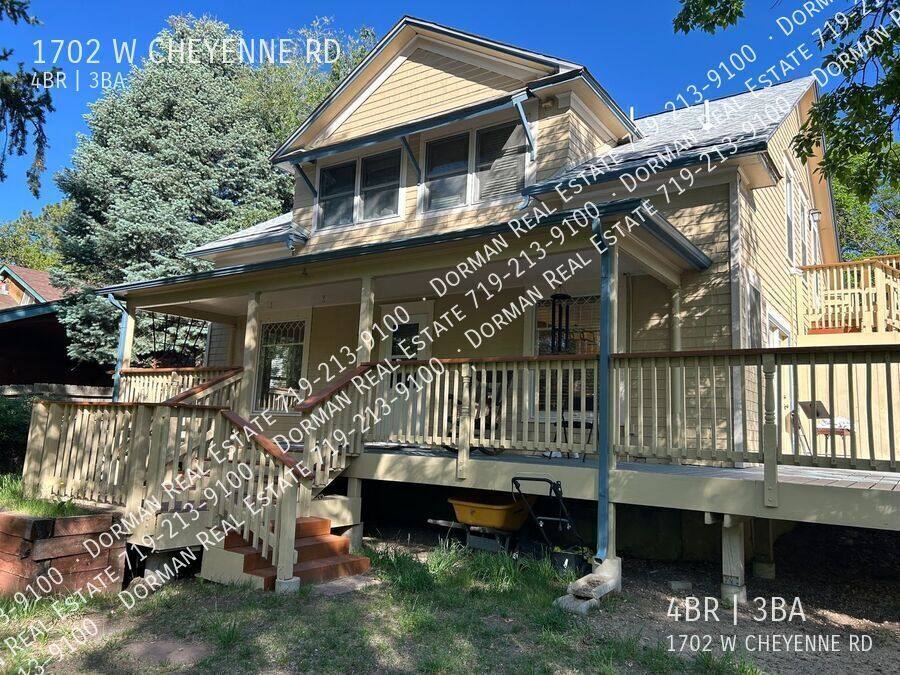 House for rent at 1702 W Cheyenne Rd, Colorado Springs, CO 80906
