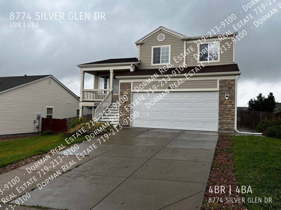 House for rent at 8774 Silver Glen Dr, Fountain, CO 80817