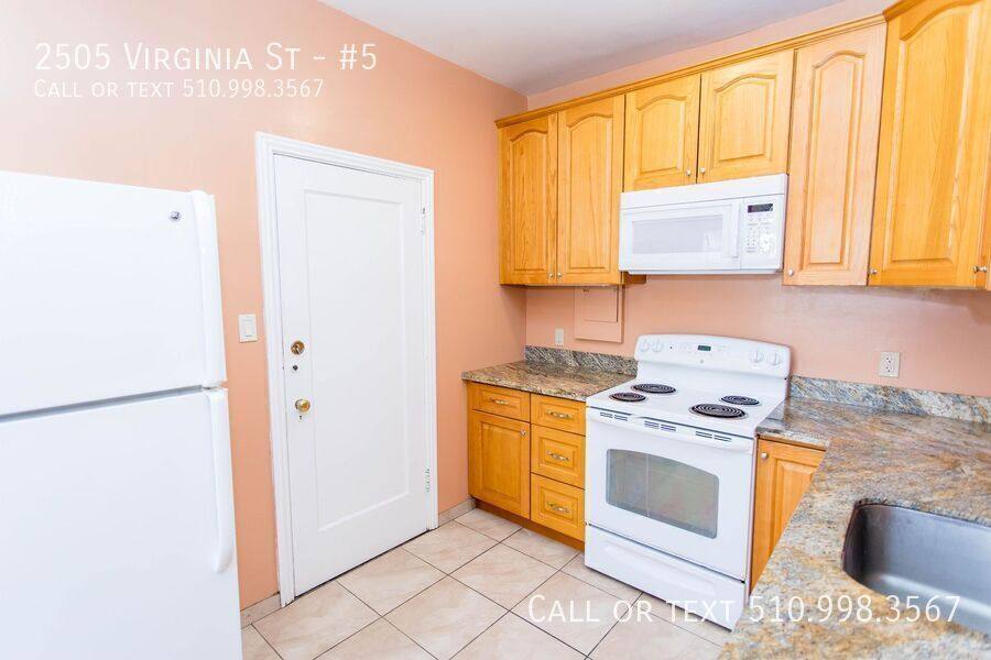 Apartment for rent at 2505 Virginia St #5, Berkeley, CA 94709