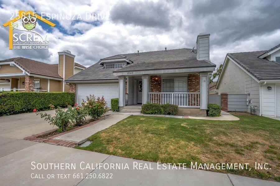 House for rent at 25815 Espinoza Dr, Valencia, CA 91355