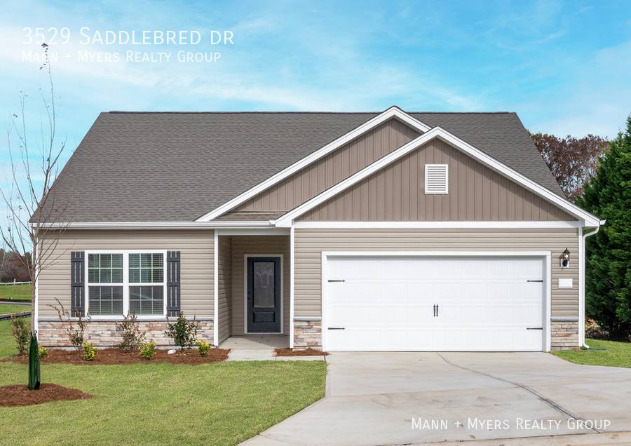 House for rent at 3529 Saddlebred Dr, Gastonia, NC 28052