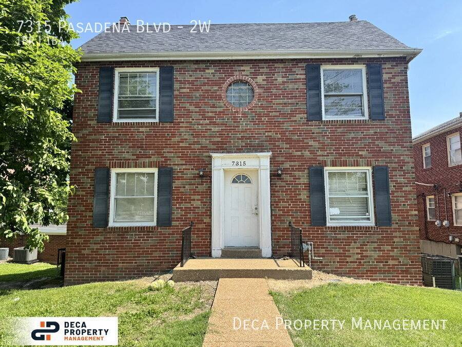 Apartment for rent at 7315 Pasadena Blvd #2W, Saint Louis, MO 63121