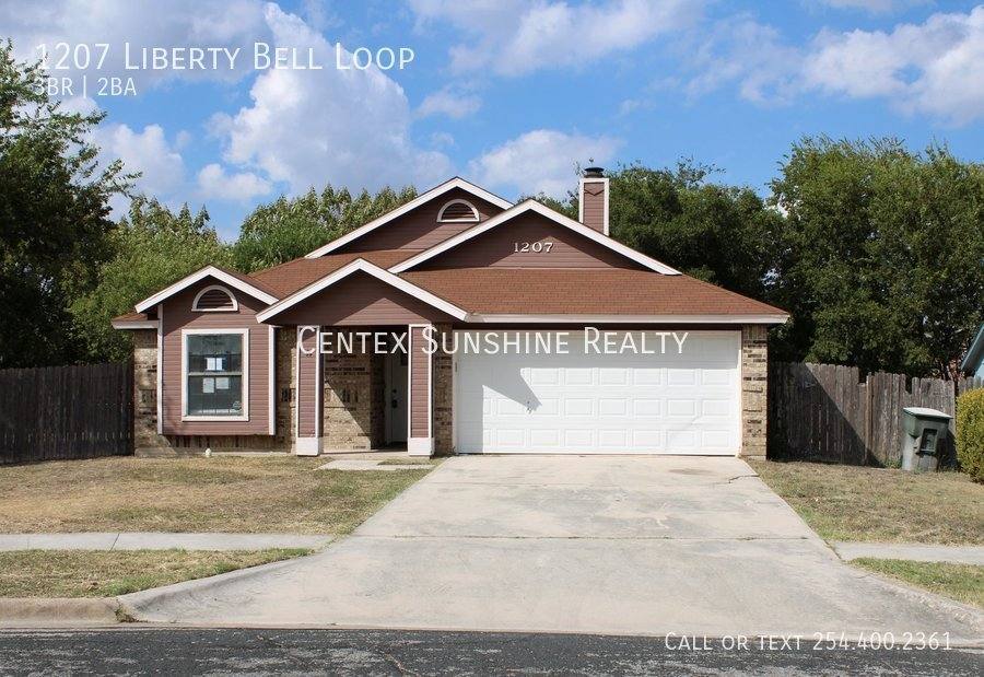 House for rent at 1207 Liberty Bell Loop, Killeen, TX 76543