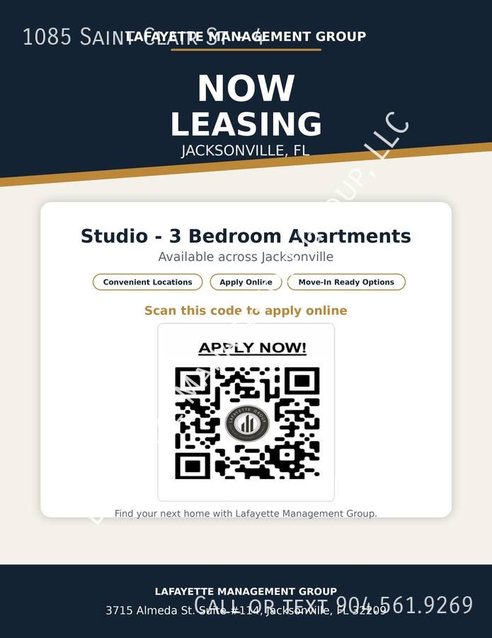 Apartment for rent at 1085 Saint Clair St #4, Jacksonville, FL 32254