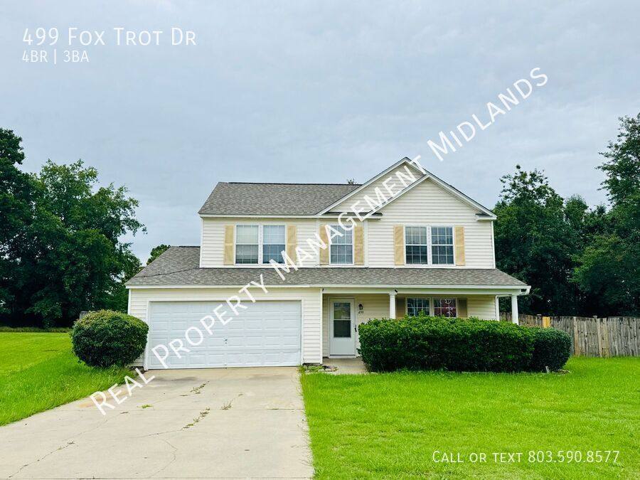 House for rent at 499 Fox Trot Dr, Columbia, SC 29229