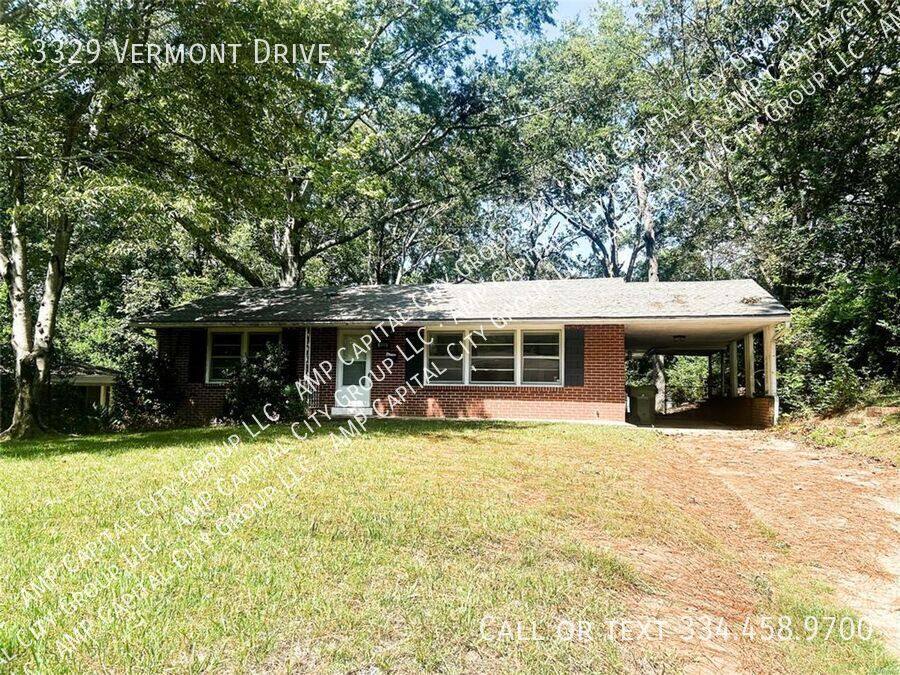 House for rent at 3329 Vermont Dr, Montgomery, AL 36109