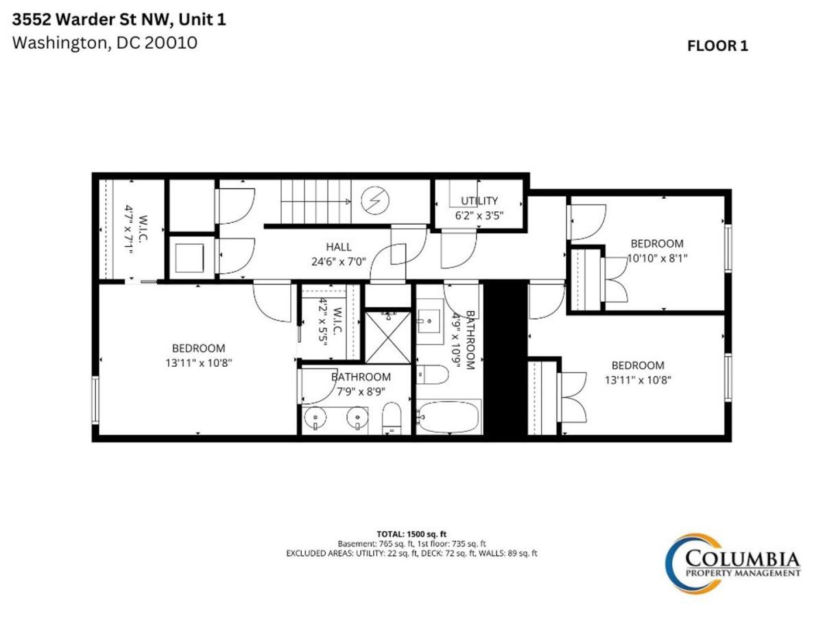 Apartment for rent at 3552 Warder St NW, Washington, DC 20010