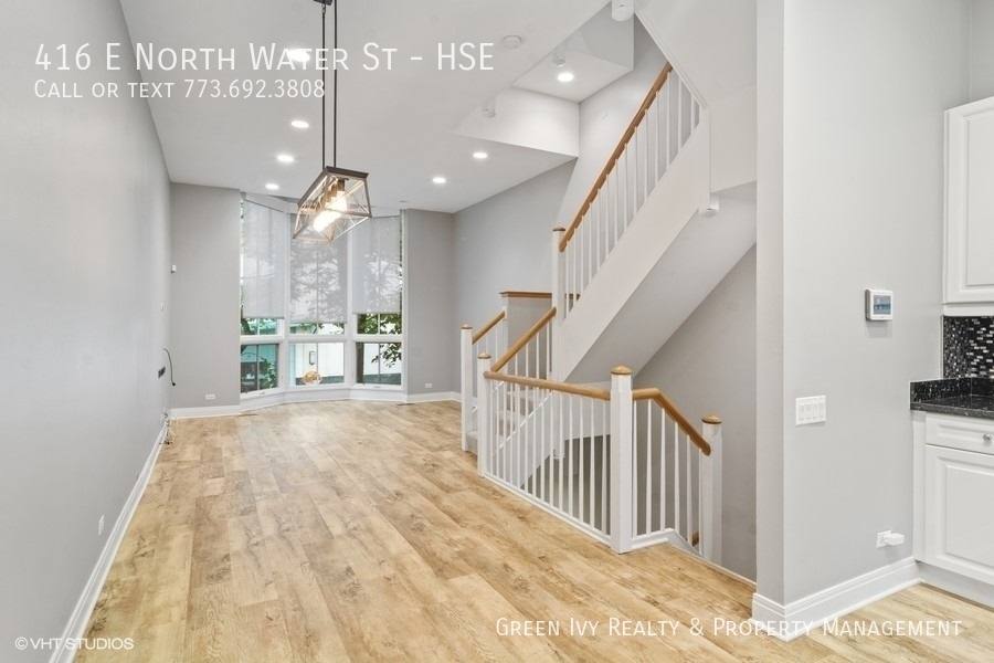 Townhouse for rent at 416 E N Water St #HSE, Chicago, IL 60611