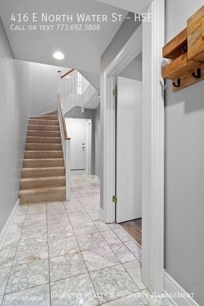 Townhouse for rent at 416 E N Water St #HSE, Chicago, IL 60611