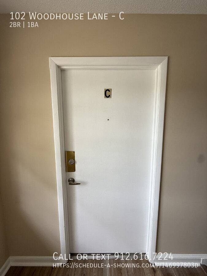 Apartment for rent at 102 Woodhouse Lane #C, Savannah, GA 31406
