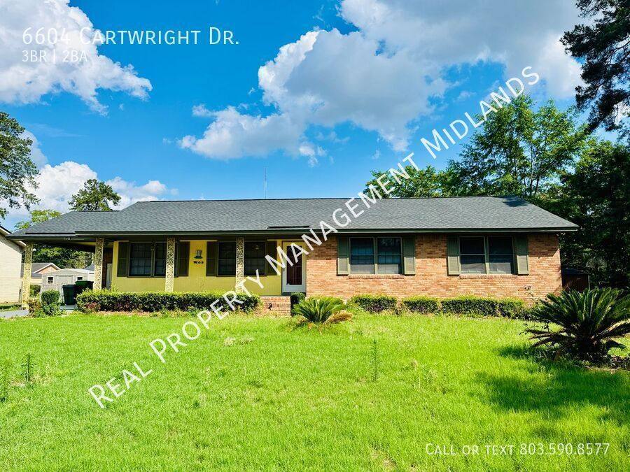 House for rent at 6604 Cartwright Dr, Columbia, SC 29223
