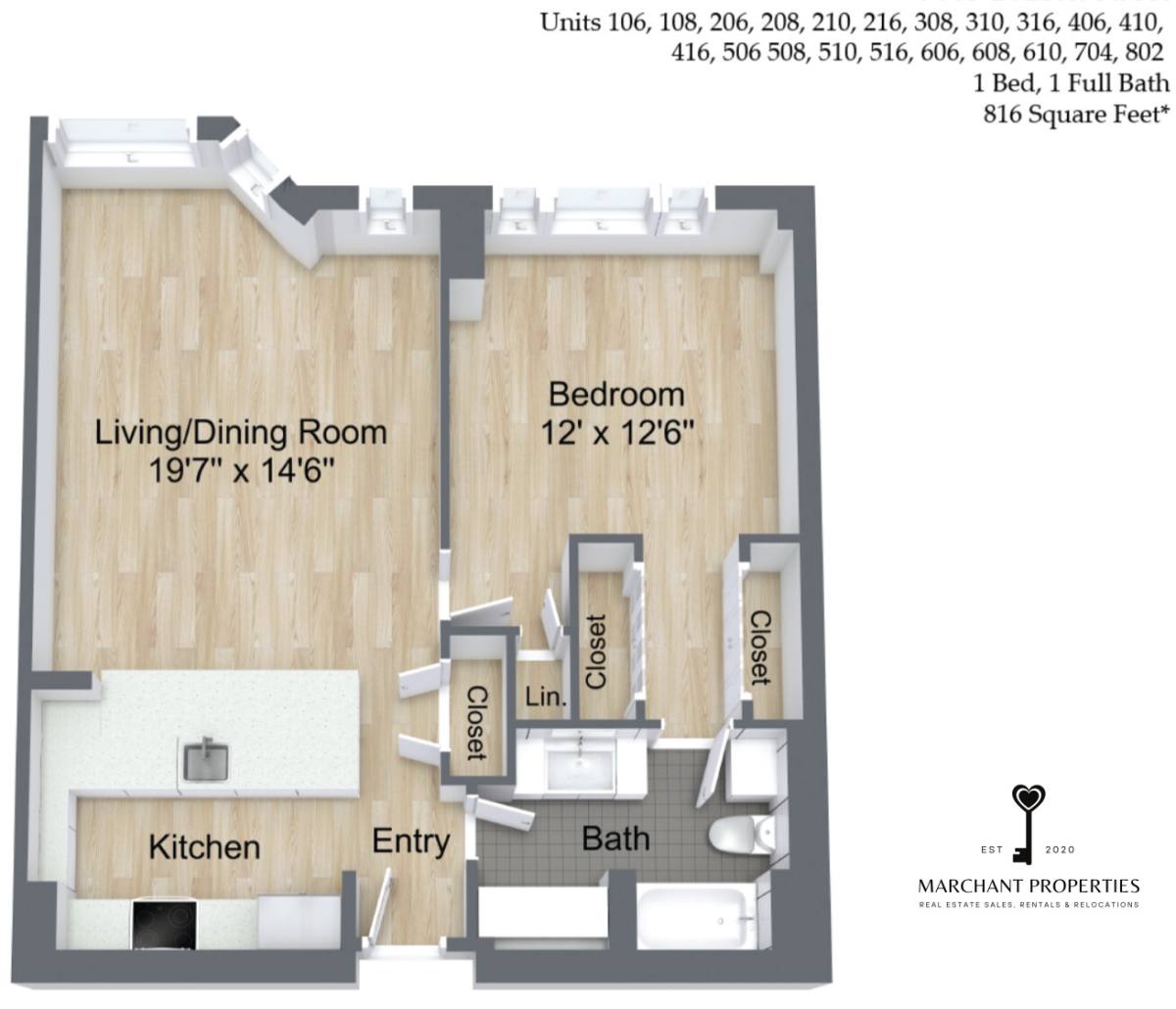 Apartment for rent at 1441 Beacon St, Brookline, MA 02446