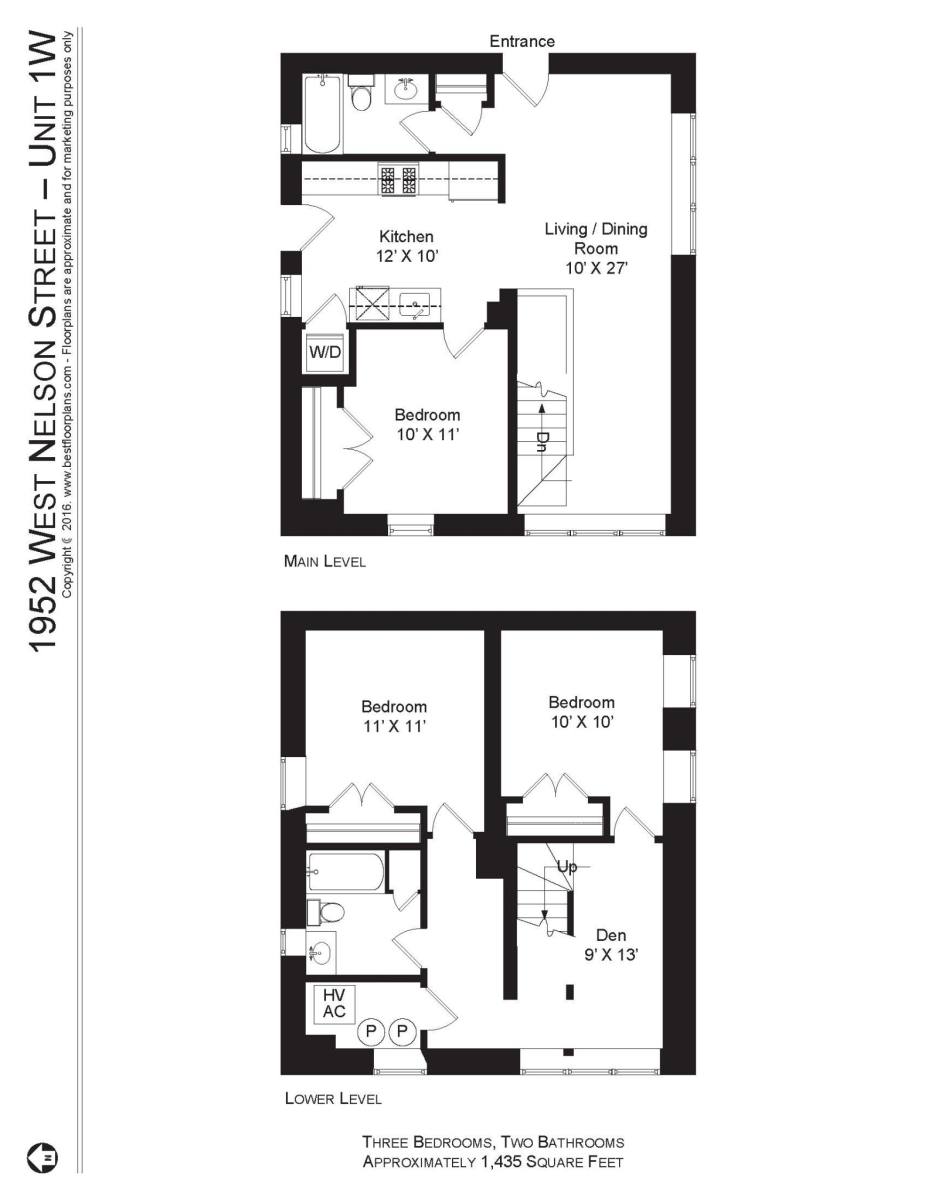 Apartment for rent at 1946 W Nelson St #1W, Chicago, IL 60657