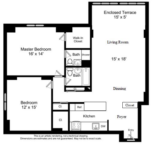 Condo for rent at 6 Whittier Place #4E, Boston, MA 02114