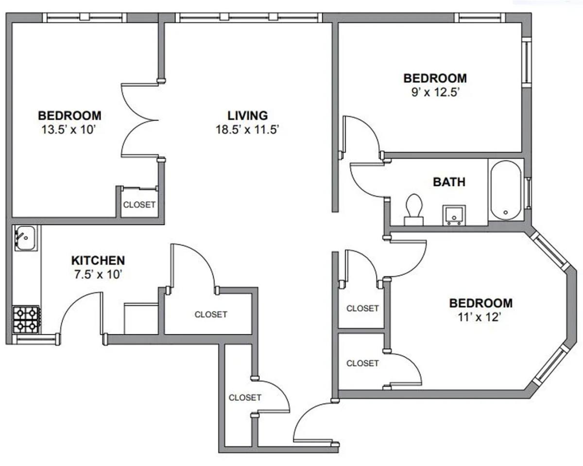Apartment for rent at 639 Wcorenelia Ave, Chicago, IL 60657