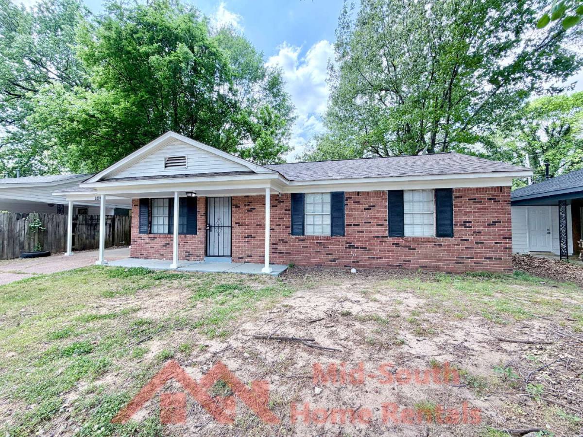 House for rent at 3231 E Harvester Lane, Memphis, TN 38127