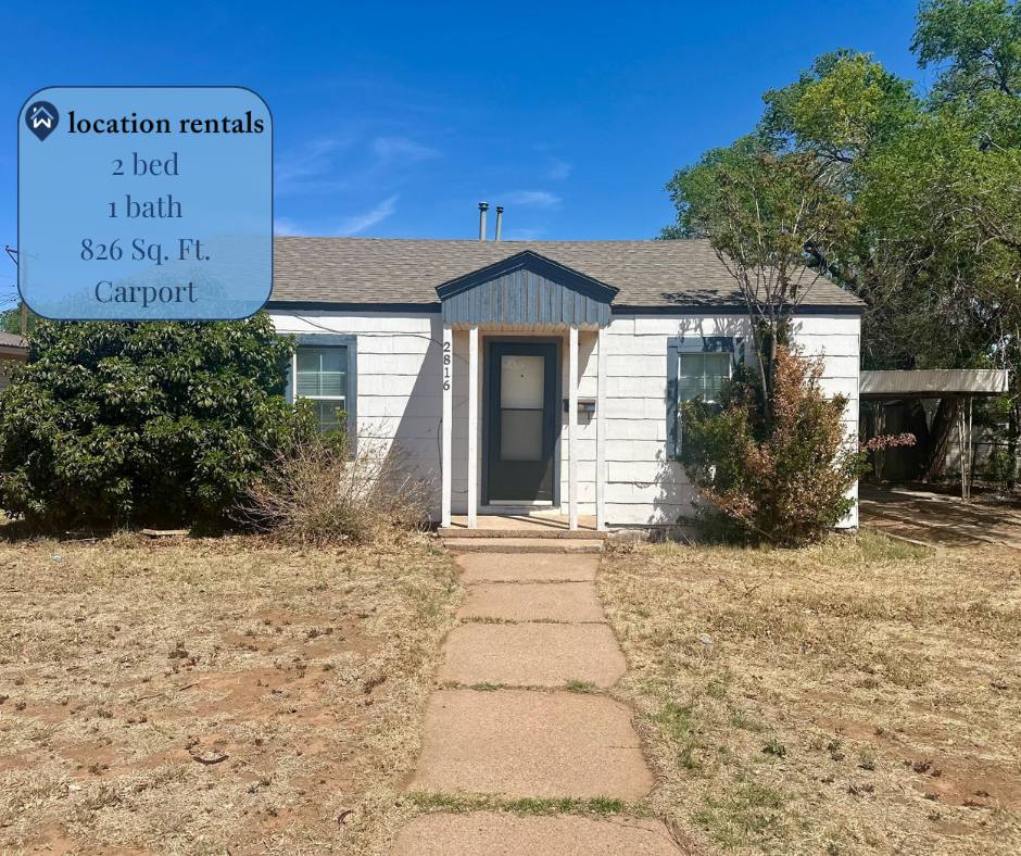 House for rent at 2816 40th St, Lubbock, TX 79413