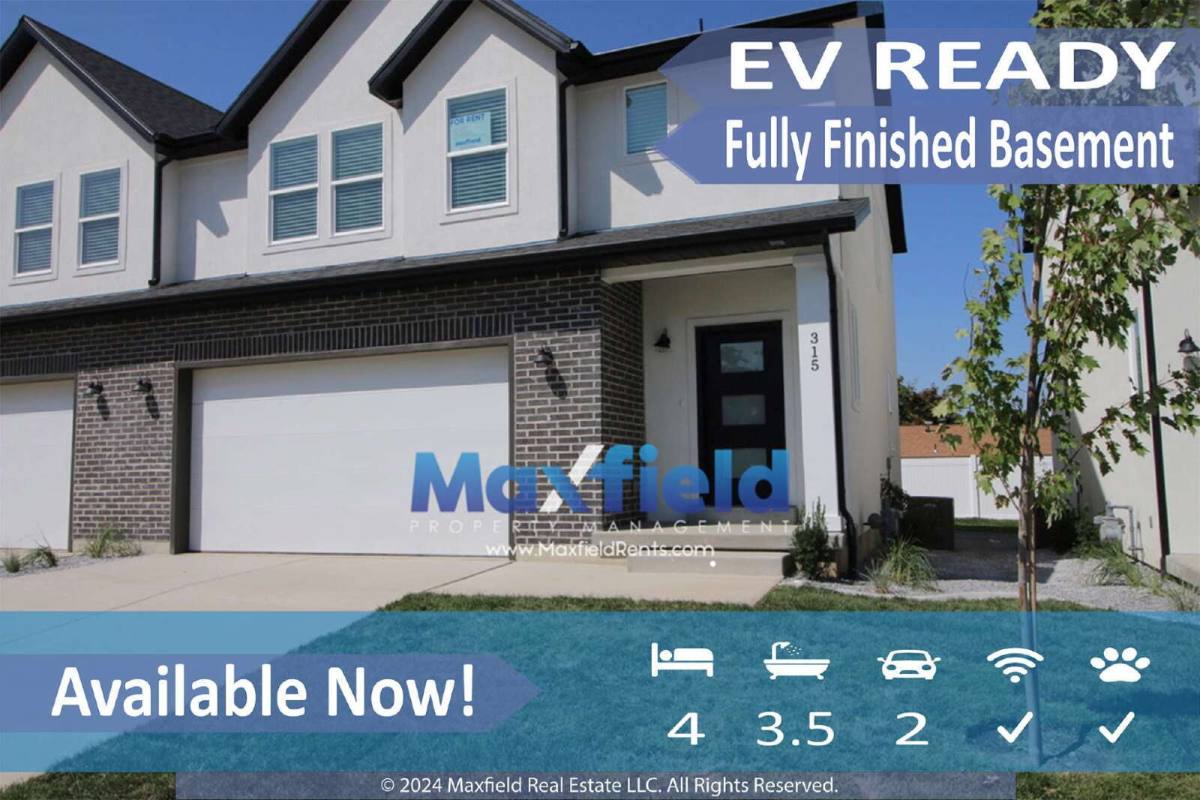 Townhouse for rent at 315 N Tidwell Dr New, North Salt Lake, UT 84054