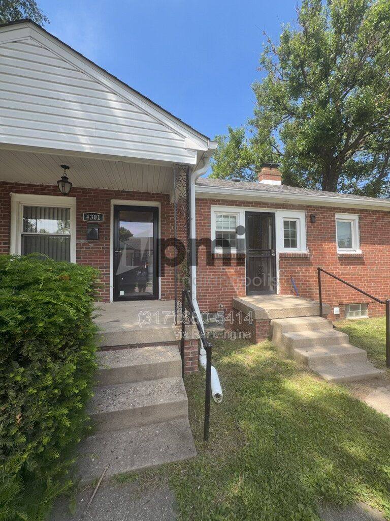 House for rent at 4301 Crittenden Ave, Indianapolis, IN 46205
