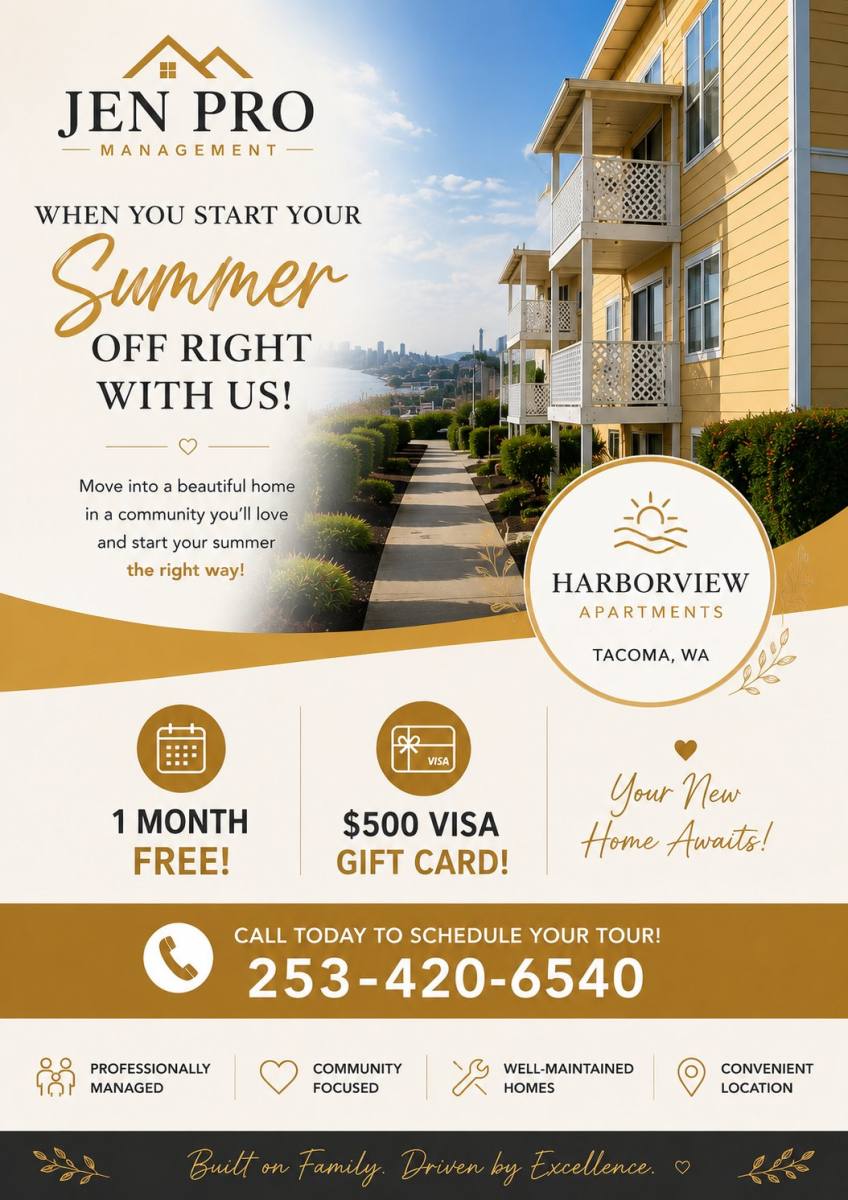 Apartment for rent at 3101 E D St #17, Tacoma, WA 98404