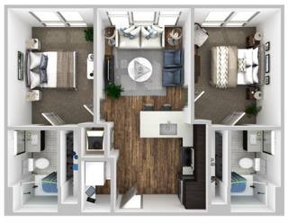 Apartment for rent at 4425 Jackson Ave #A4-74, Austin, TX 78731