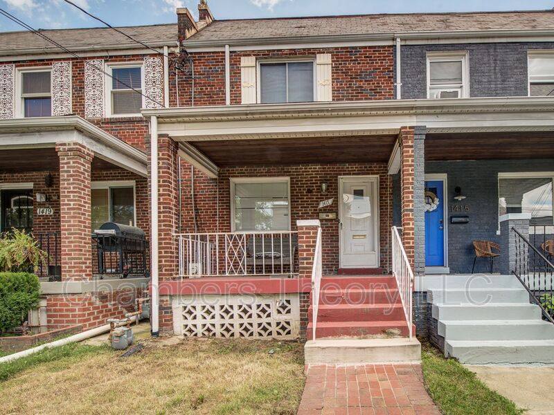 House for rent at 1417 Downing St NE, Washington, DC 20018