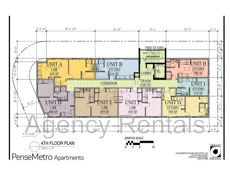 Apartment for rent at 1407 Pensacola St #403, Honolulu, HI 96822
