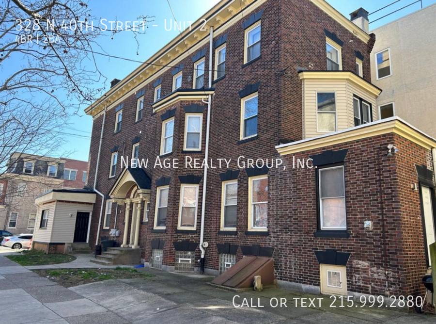 Apartment for rent at 328 N 40th St #2, Philadelphia, PA 19104