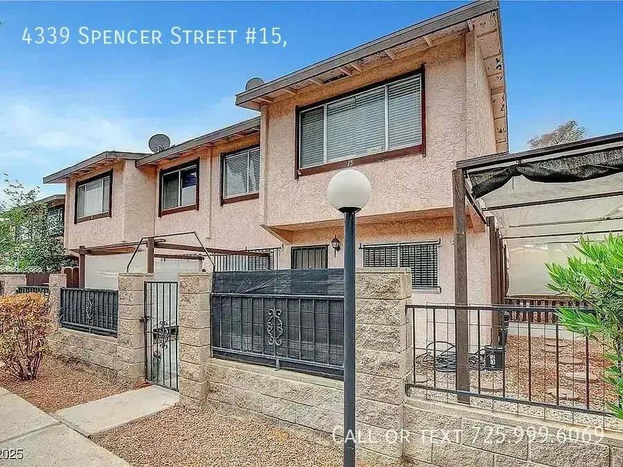 Townhouse for rent at 4339 Spencer St #15, Las Vegas, NV 89119