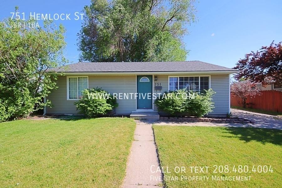 House for rent at 751 Hemlock St, Pocatello, ID 83201