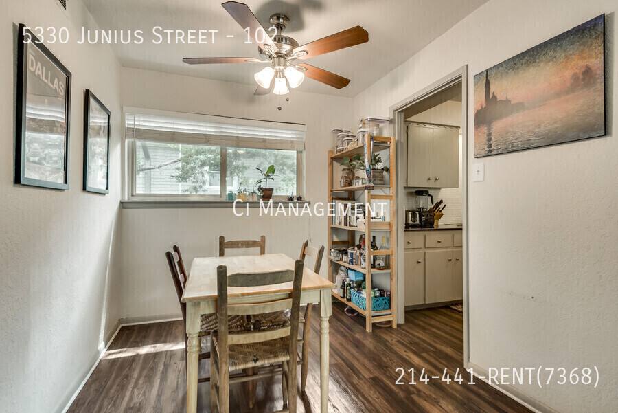 Apartment for rent at 5330 Junius St #102, Dallas, TX 75214