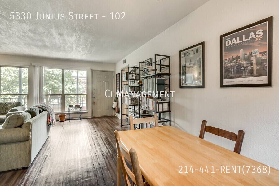 Apartment for rent at 5330 Junius St #102, Dallas, TX 75214