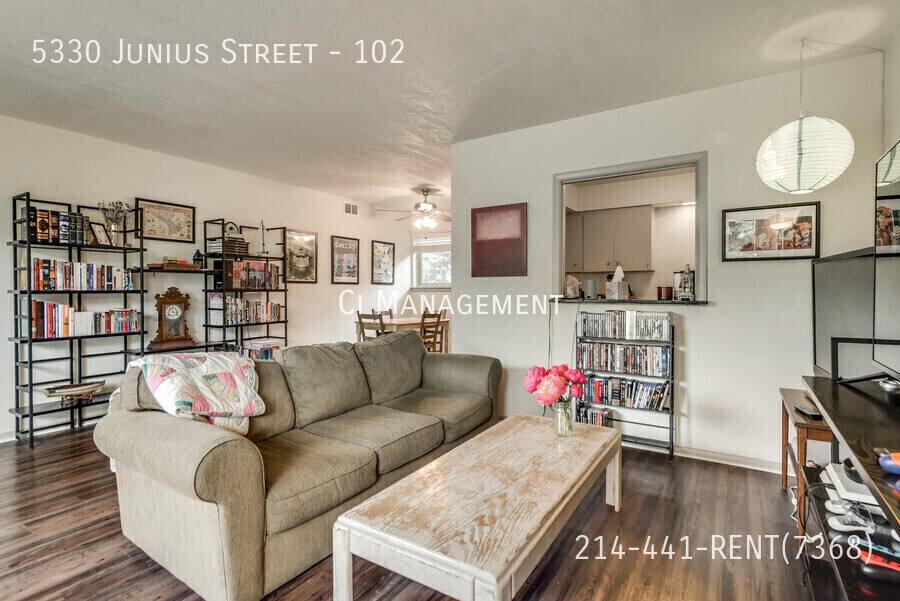 Apartment for rent at 5330 Junius St #102, Dallas, TX 75214