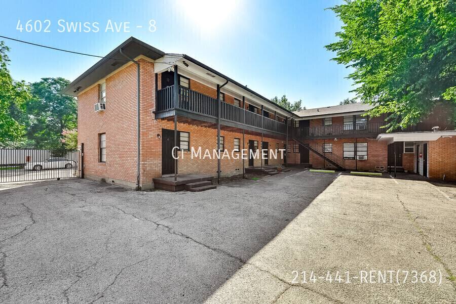 Apartment for rent at 4602 Swiss Ave #8, Dallas, TX 75204