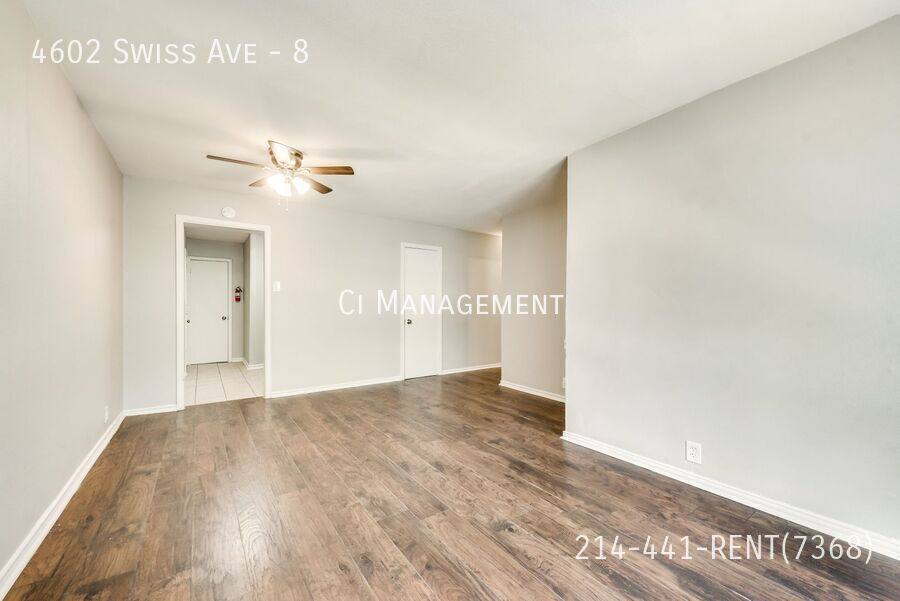 Apartment for rent at 4602 Swiss Ave #8, Dallas, TX 75204