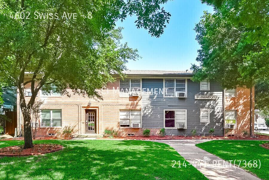 Apartment for rent at 4602 Swiss Ave #8, Dallas, TX 75204