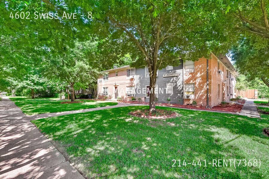 Apartment for rent at 4602 Swiss Ave #8, Dallas, TX 75204