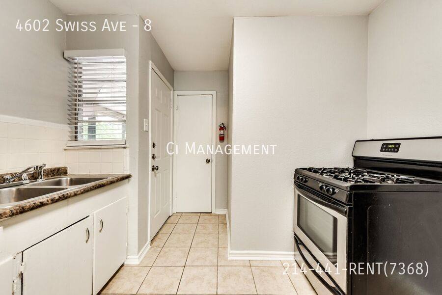 Apartment for rent at 4602 Swiss Ave #8, Dallas, TX 75204