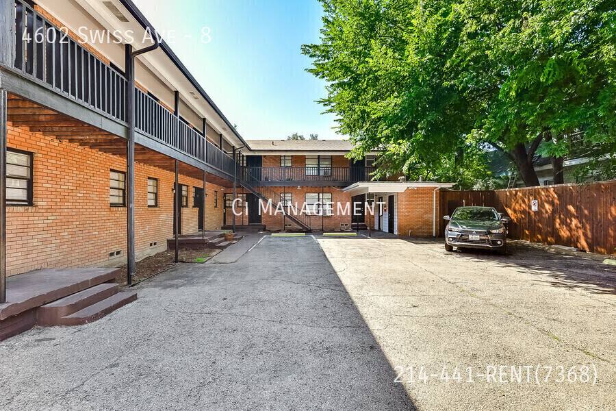 Apartment for rent at 4602 Swiss Ave #8, Dallas, TX 75204