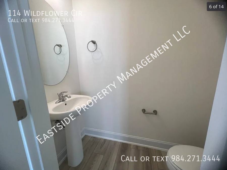 Townhouse for rent at 114 Wildflower Circle, Clayton, NC 27520